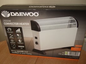 Daewoo electric convection heater (2kW)