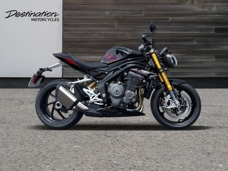 2025 Triumph Speed Triple 1200 RS STANDARD COLOUR Petrol black 6 Speed