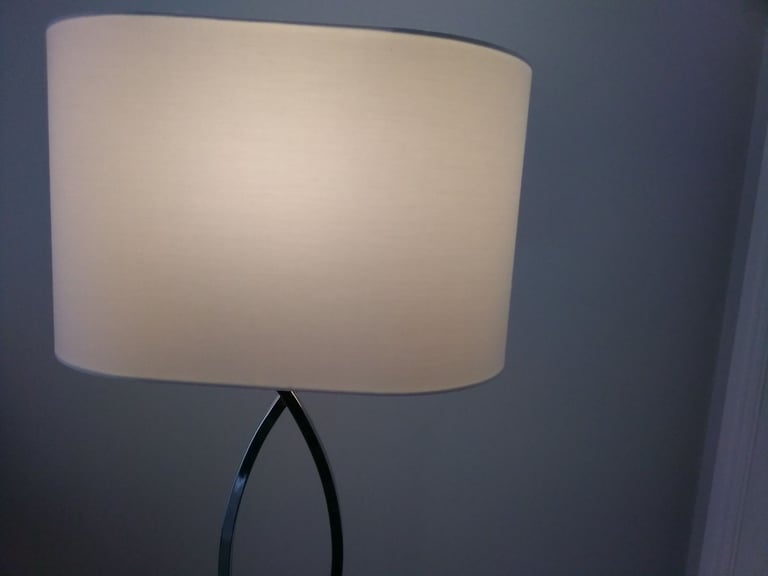 John Lewis Chrome 'Tom' Standard Lamp. Current stock in JL.