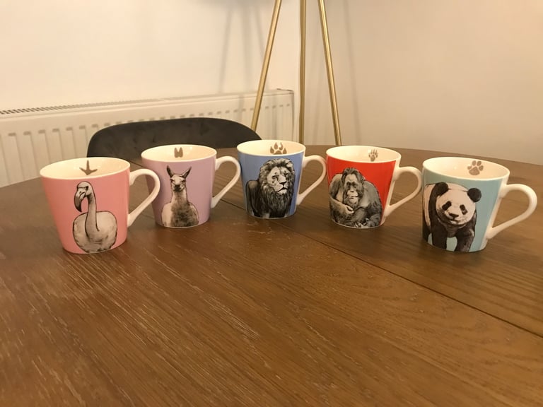 image for Set of 5 mugs