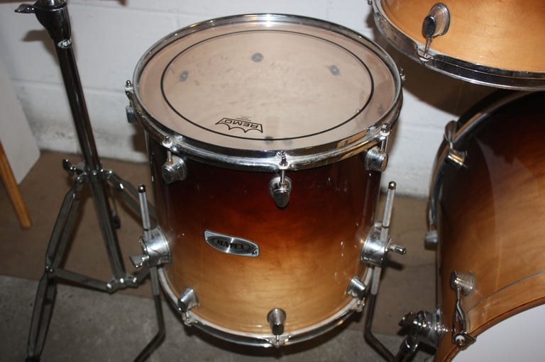 Mapex Pro M Series Caramel Fade 6 Piece Refurbished Drum Kit 20in Bass + All Hardware ~ £575 ono