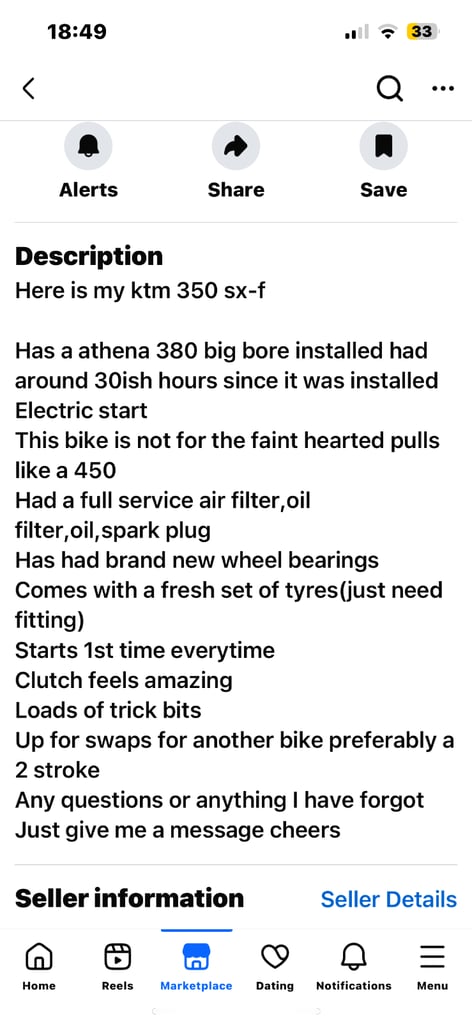 KTM 350