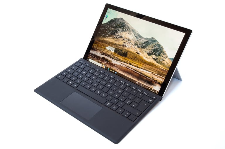 image for Microsoft Surface Pro 6 i7 256gb SSD 8GB RAM Keyboard Laptop Tablet