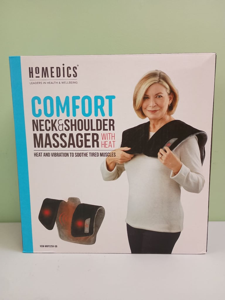 image for Homedics Comfort Neck Massager and Shoulder Massager with Shiatsu Deep Heat