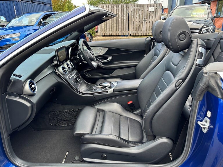 2017 Mercedes-Benz C Class 2.1 C250d AMG Line (Premium Plus) Cabriolet G-Tronic+ Euro 6 (s/s) 2dr...