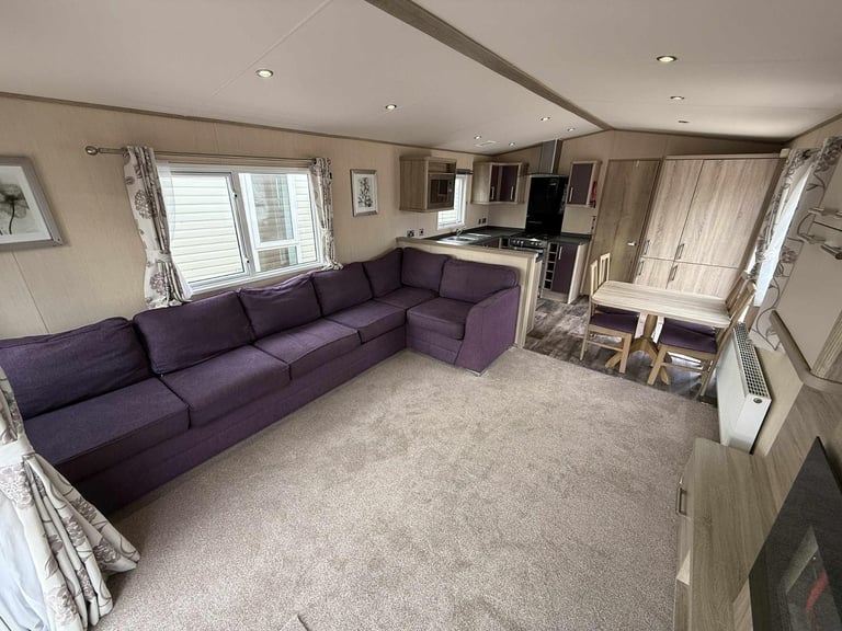 2 Bed Static Caravan - DG, CH, French Doors, Ensuite - Offsite Sale for Own Land