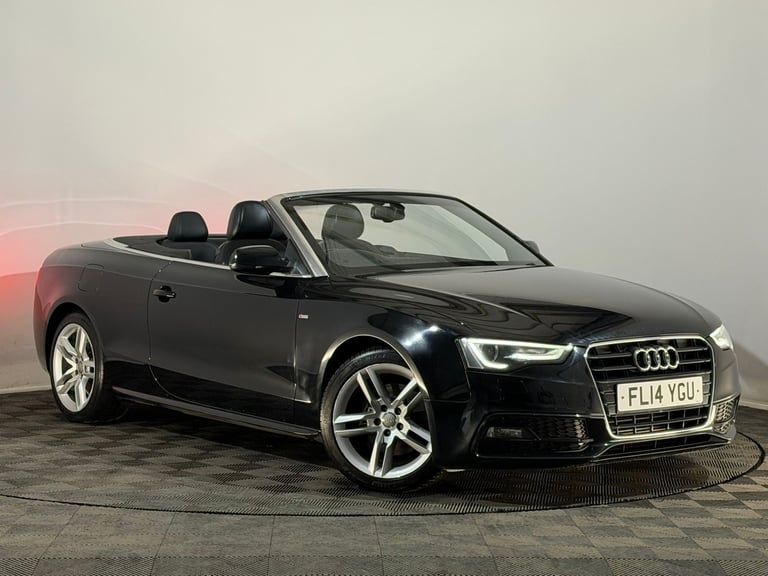 image for 2014 AUDI A5 S LINE 2.0 PETROL TFSI CABRIOLET CONVERTIBLE 1 PREVIOUS OWNER