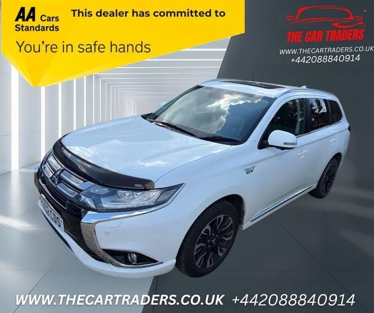 2016 Mitsubishi Outlander 2.0 PHEV GX4hs 5dr Auto ESTATE PETROL/ELECTRIC Automatic