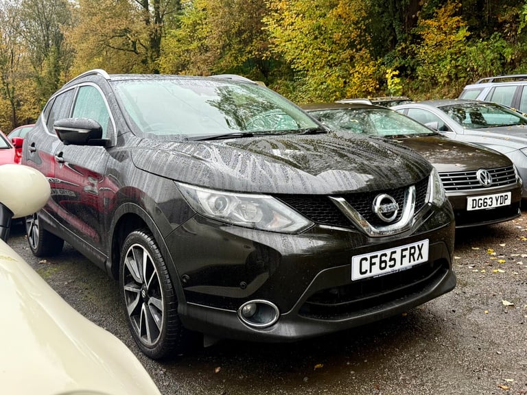 2016 NISSAN QASHQAI 1.5 DCI TEKNA 5DR BLACK PAN-ROOF HEATED LEATHER DIESEL