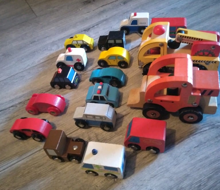 ELC and Little Town Wooden Toy Cars