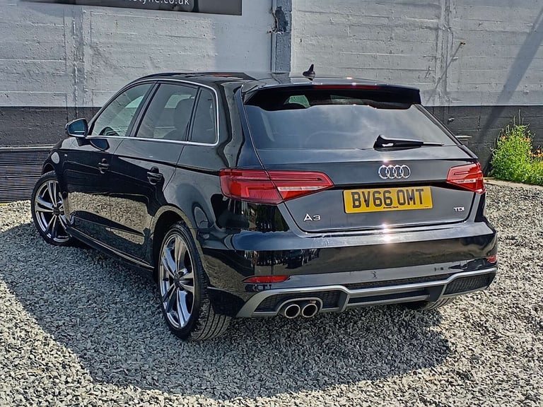 2016 Audi A3 2.0 TDI S Line 5dr HATCHBACK DIESEL Manual