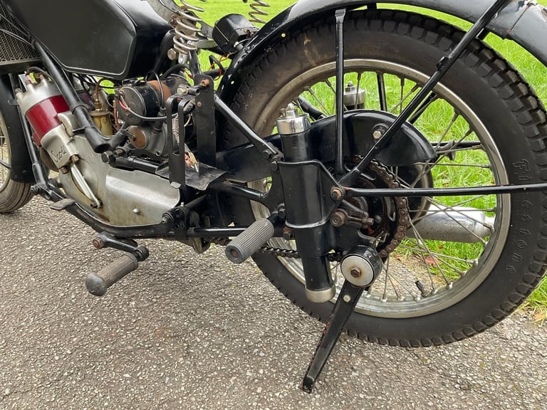1939 Scott Clubman special with old and v5c