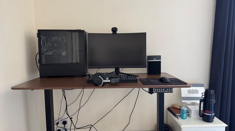 🔥 High-Performance Gaming PC + MSI Curved Monitor | RTX Graphics | Fast & Clean Setup