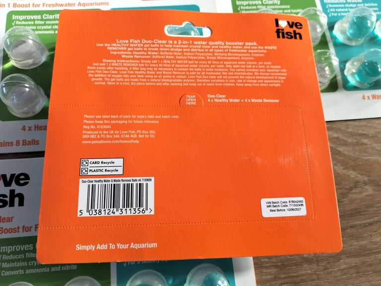 Aquarium cleaner gel balls new