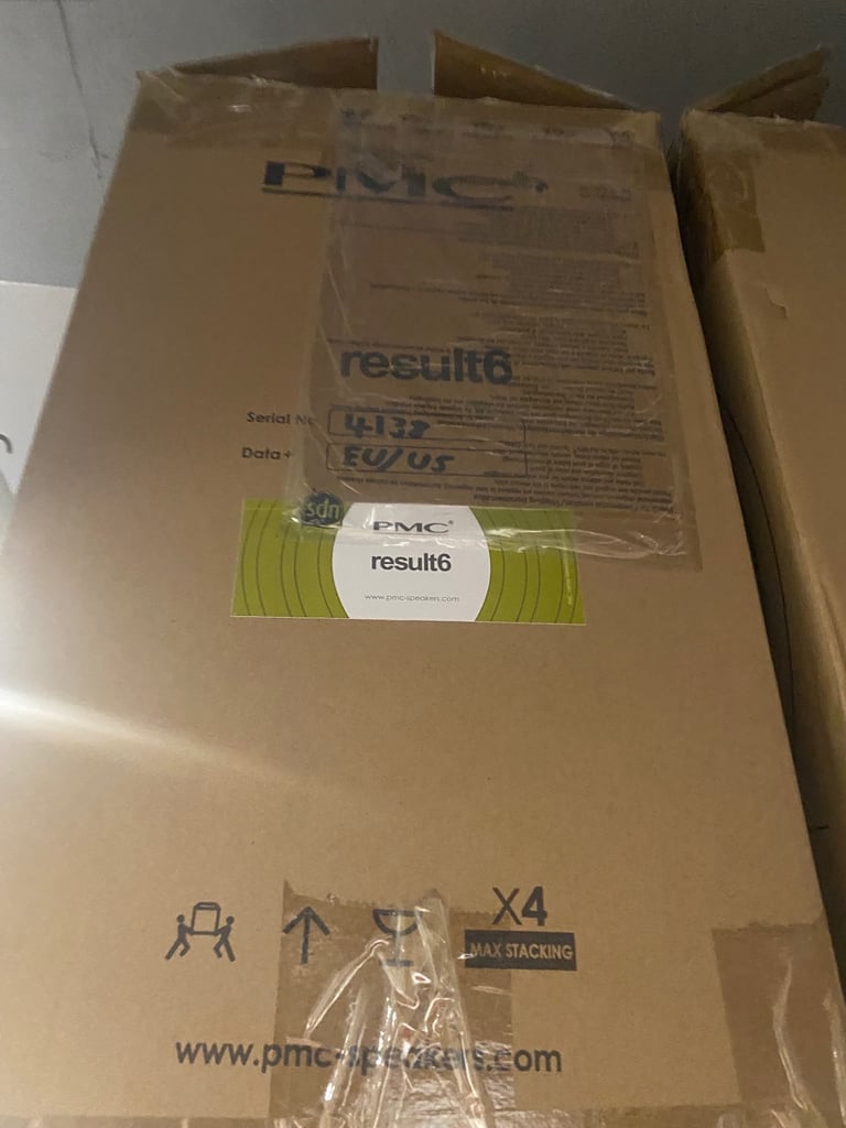 PMC Result 6 Studio Monitors - Mint Condition 
