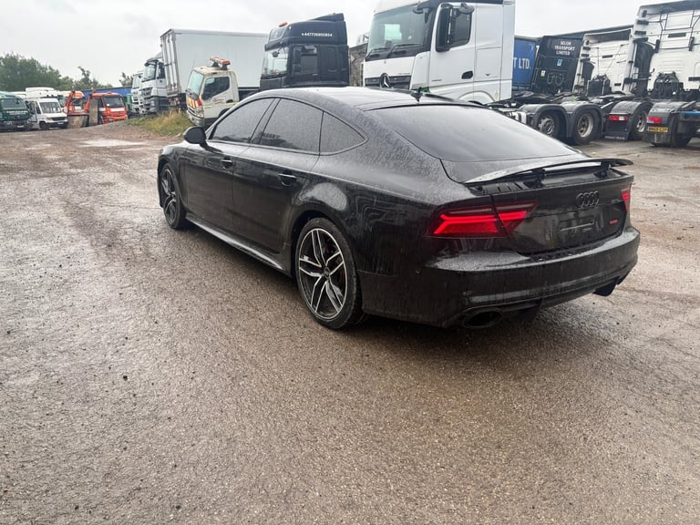 2017 AUDI A7 S LINE BLACK EDITION V6 QUATTRO AUTO S TRONIC DAMAGED SALVAGE 