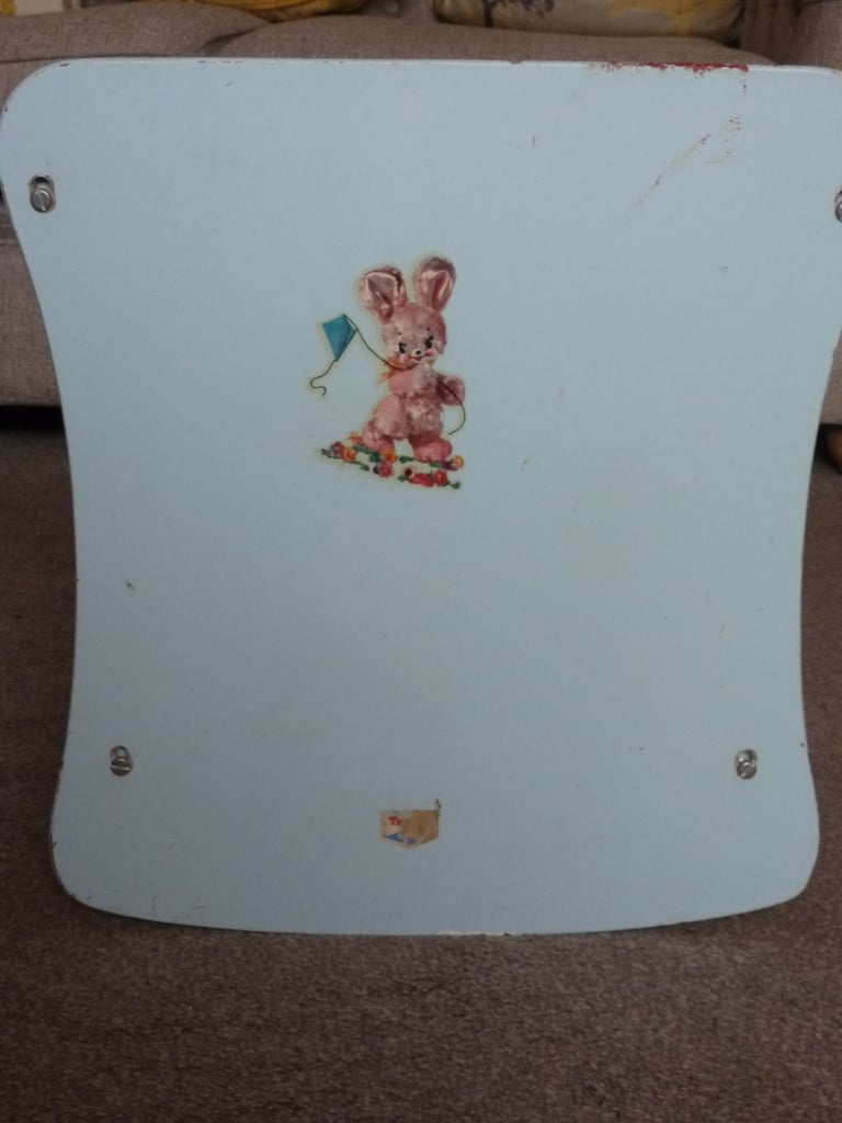 VINTAGE DOLL'S COT AND DOLL