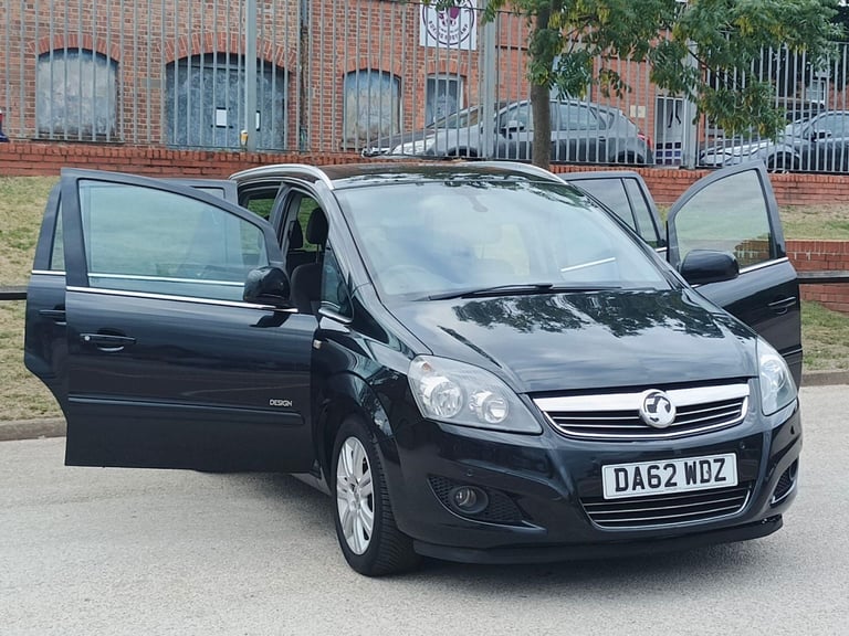 2012 Vauxhall Zafira 1.6 16V Design Euro 5 5dr (SNav) MPV Petrol Manual