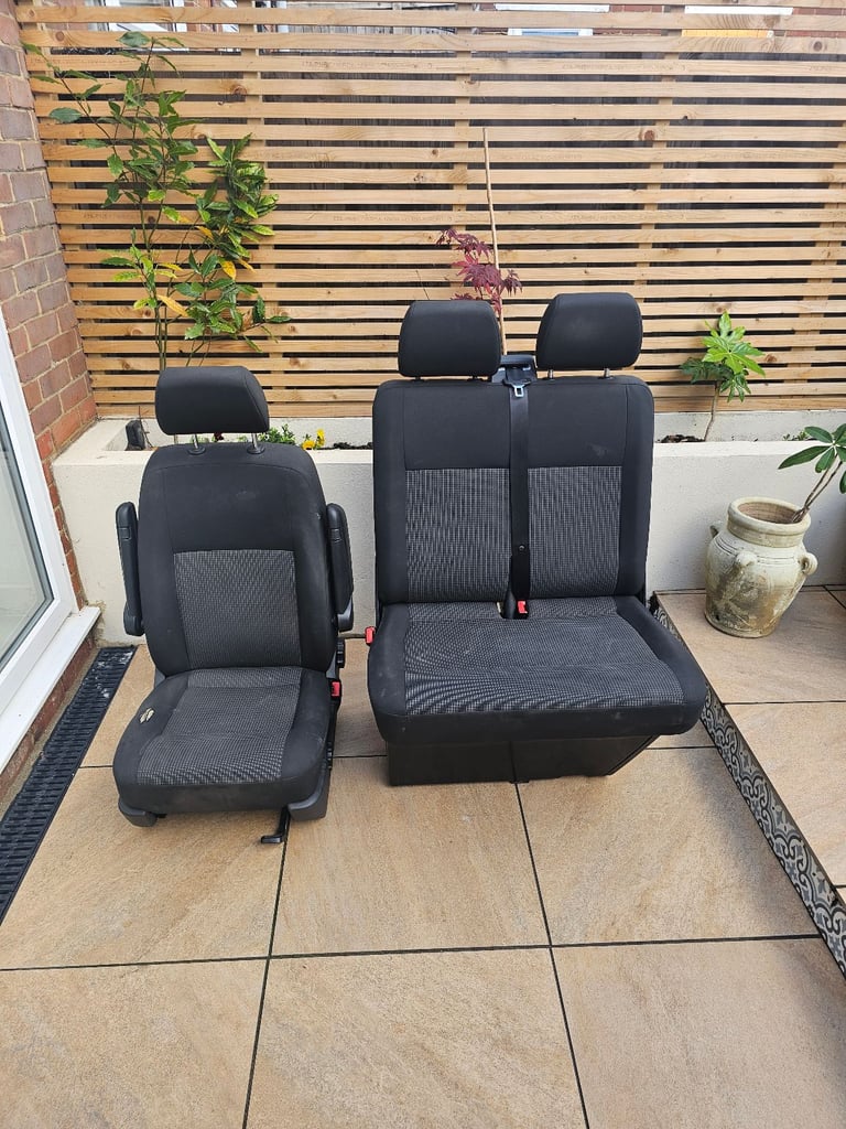 image for Genuine Used VW Transpoter T6.1 front seat set