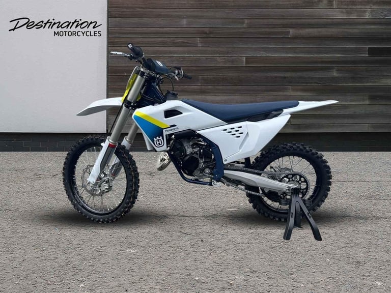 2025 Husqvarna Offroad Motorcross TC 85 17/14 Petrol white 6 Speed