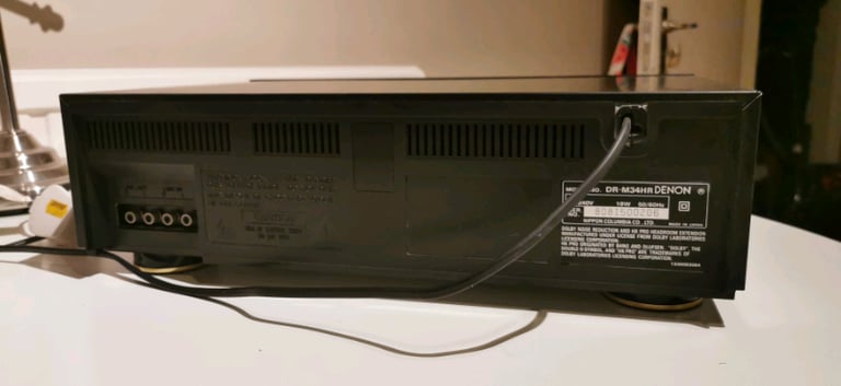 Denon DR-M34HR 3 head cassette deck 