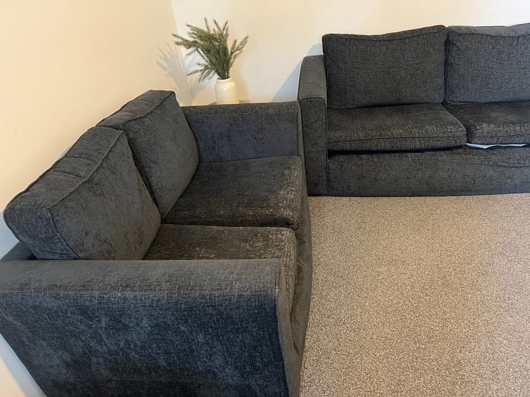 3 + 2 Fabric Sofa Set Good Condition 