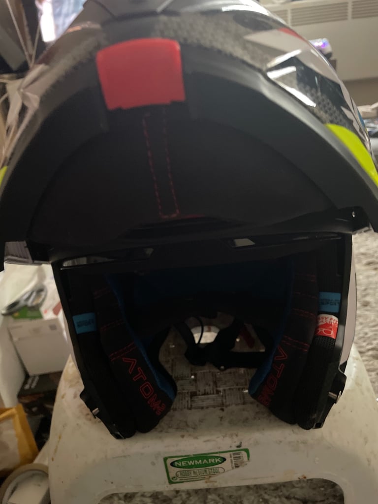 Brand-new motorbike helmet