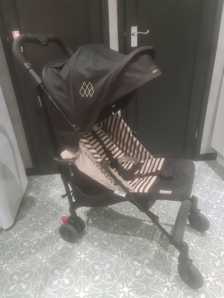Railroad Stripe Maclaren Stroller 2018 Maclaren-stroller For Sale