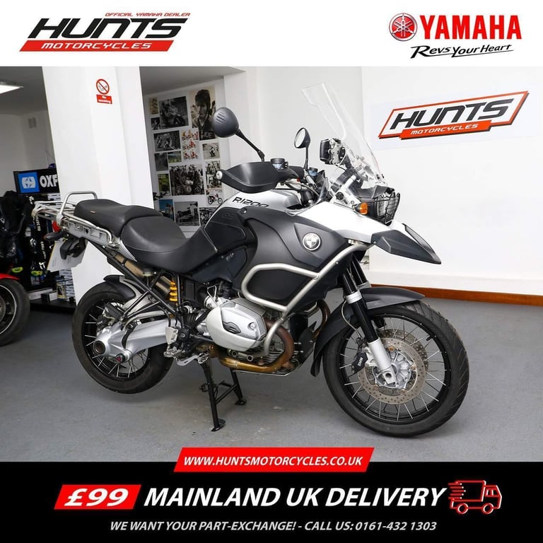 2007 '07 BMW 1200GS Adventure. Öhlins Shock, Akrapovic Pipe, Full Luggage. £6395