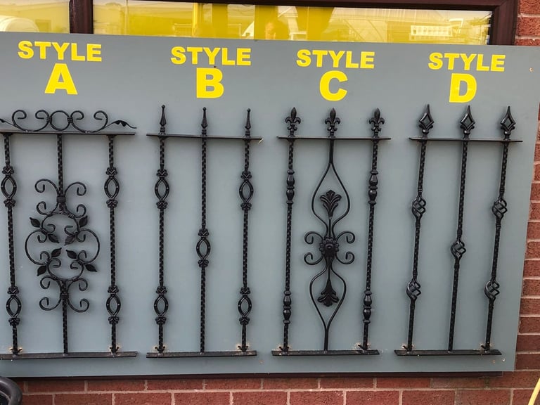 image for Wrought Iron Components – Ideal for Gates, Arches, Fencing | Oswestry