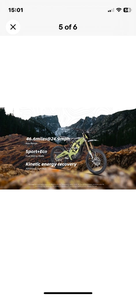 2025 Surron lbx motocross’s 