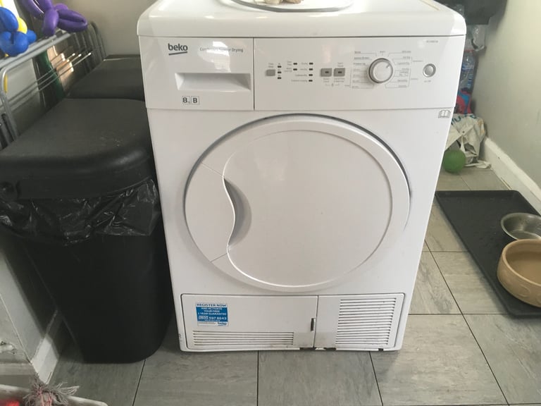 image for BEKO 8KG CONDENSER DRYER (READ ADVERT)