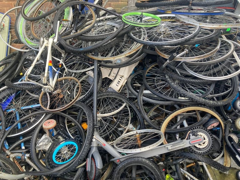 Any parts wheel frame lock basket lights battery charger any bike