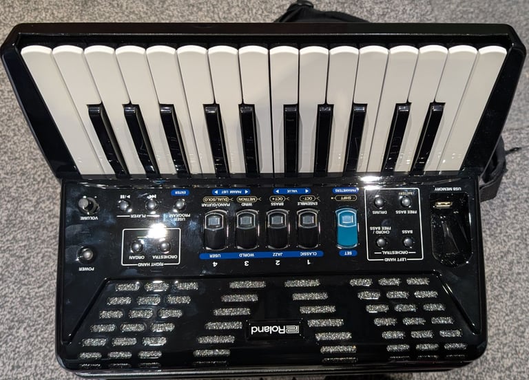 Accordian electric Roland FR-1X black