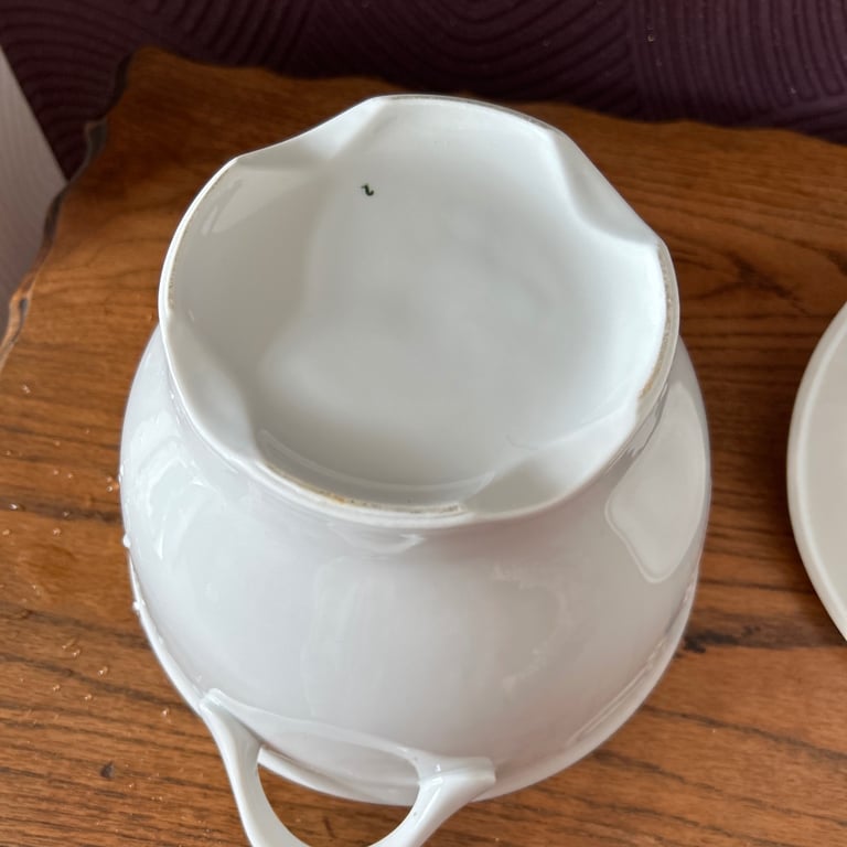 Porcelain Tureen Serving Soup Stew Pot