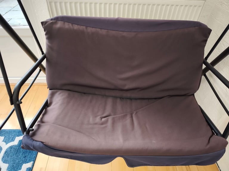 image for Metal Garden Swing 2 seater