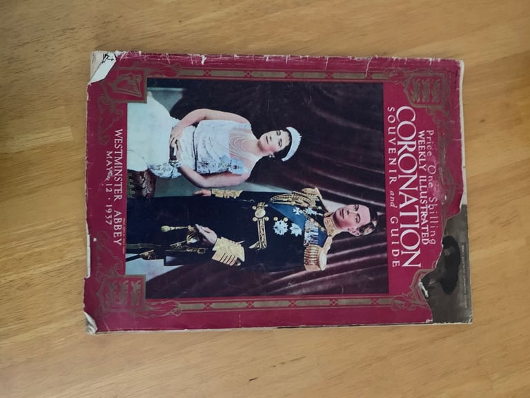 image for RARE WEEKLY ILLUSTRATED CORONATION SOUVENIR AND GUIDE 1937 GEORGE V & ELIZABETH