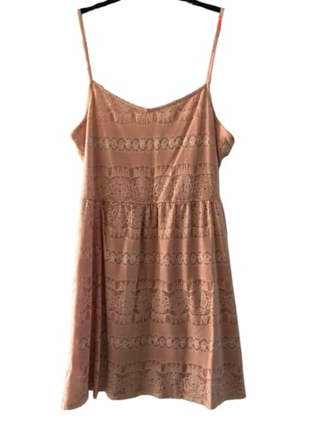 New look peach dress online