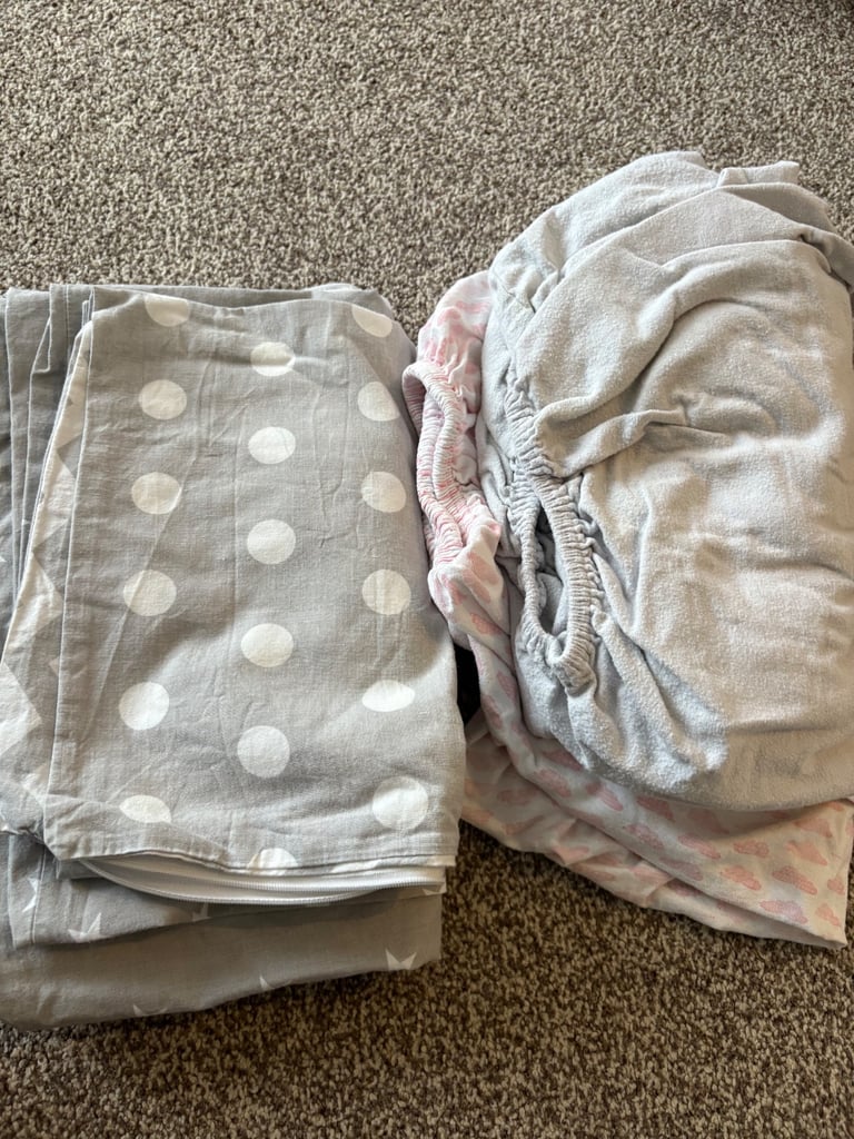 Cot Bed Starter Kit With Cot Bumper 