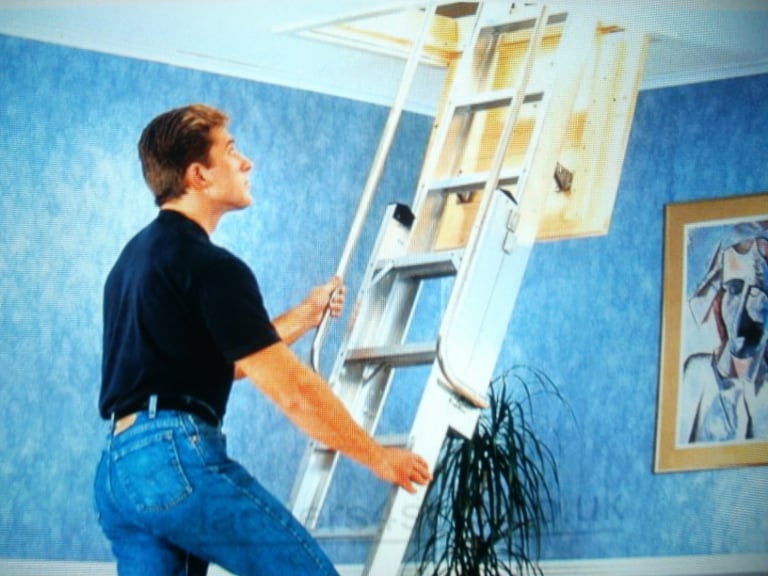 Loft ladder installation,, maintenance and repair service in East