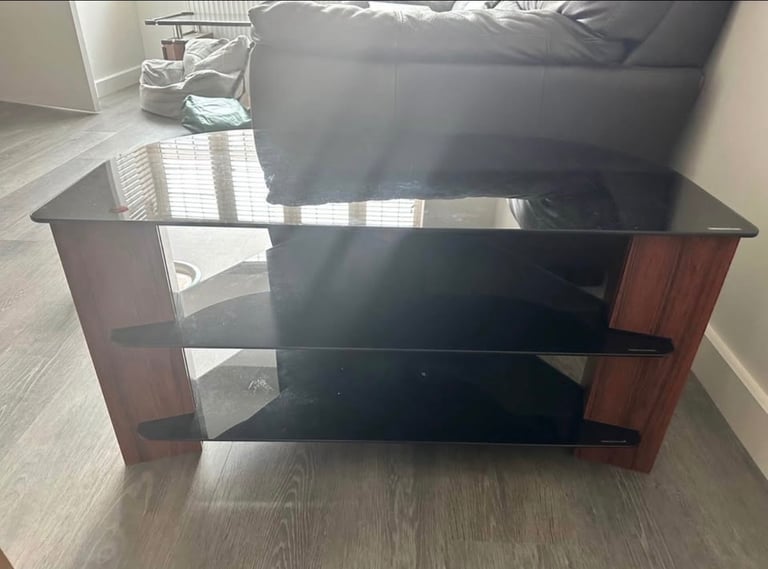 Glass TV Stand
