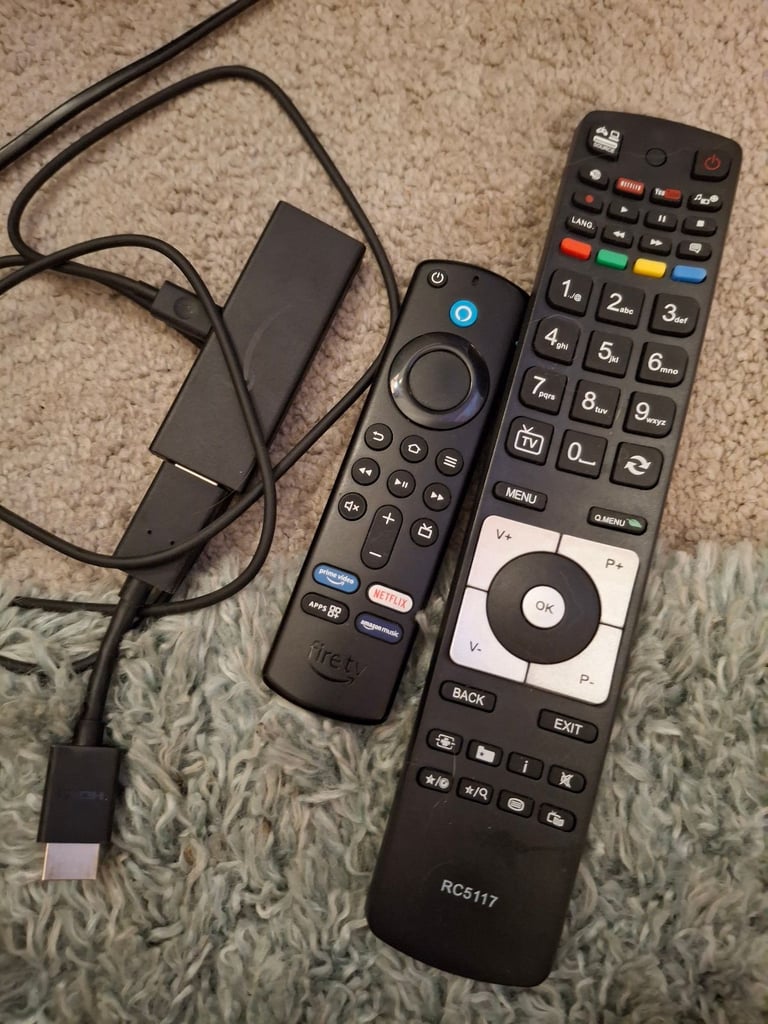 55 inch Hitachi UHD 4K Smart TV & firestick for sale 