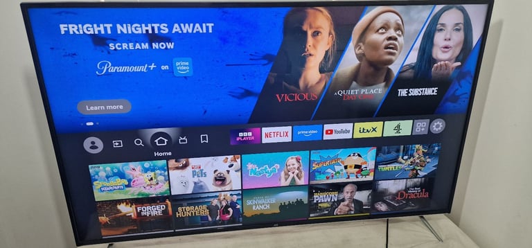 image for JVC 65" 4k smart tv _ can deliver