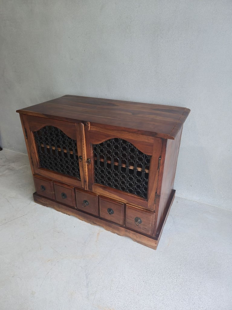Solid Indian Wood Cabinet 