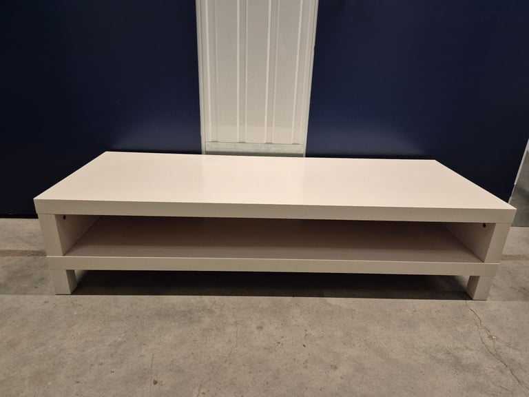 IKEA Lack  Coffee Table / TV Bench / Console in white