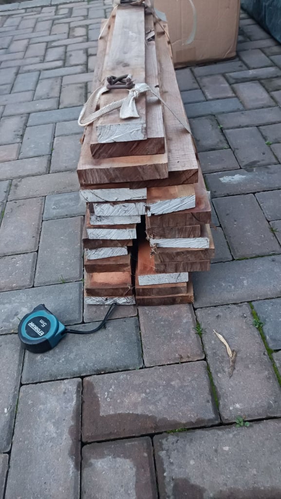 Fully seasoned Yew planks