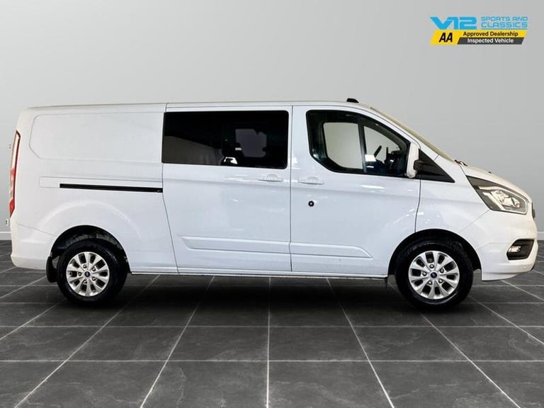 2022 Ford Transit Custom 2.0 300 EcoBlue Limited Crew Van Auto L2 H1 Euro 6 5dr Automatic Combi V...