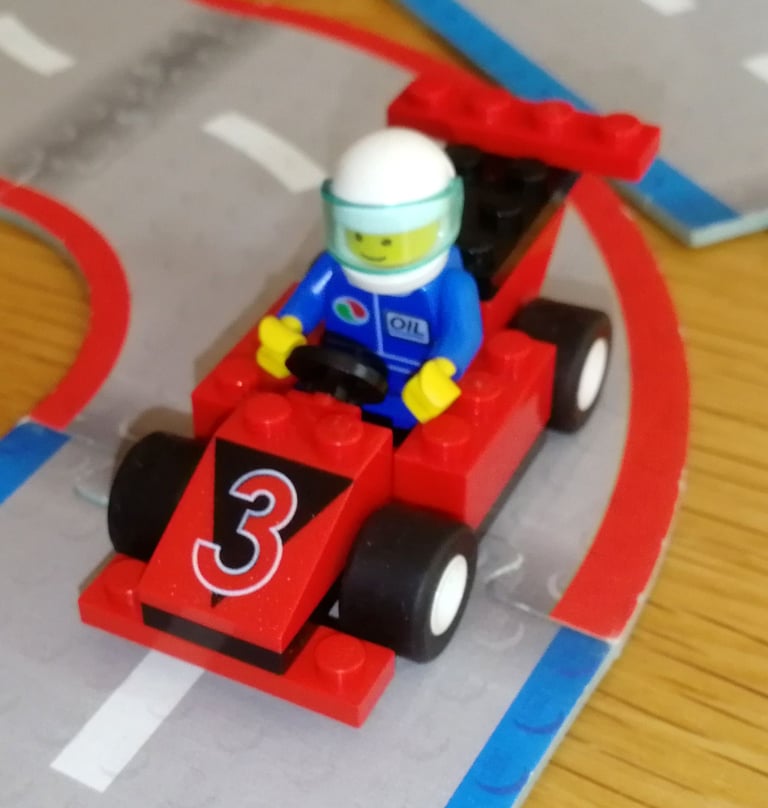 Lego Racers Super Speedway Board Game 2001 Rose Art