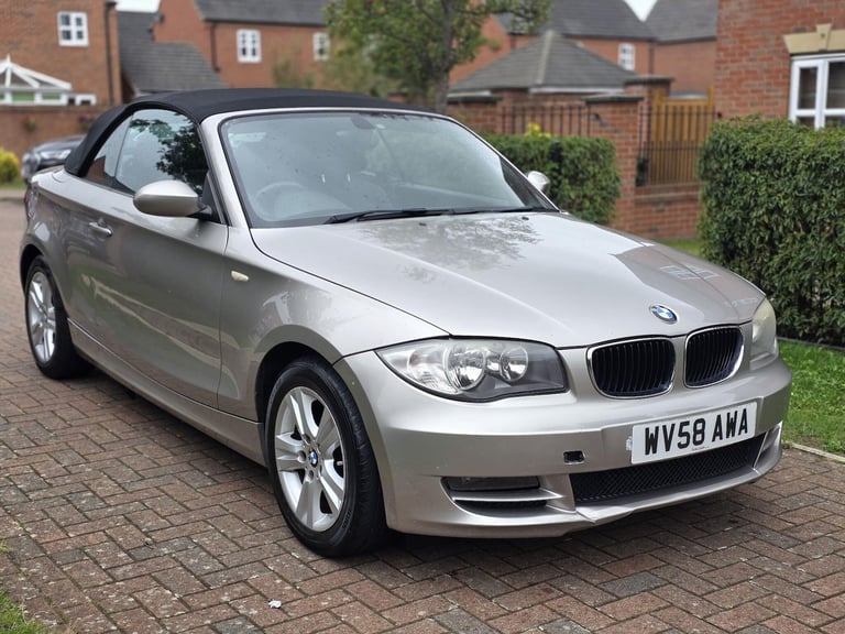 2008 BMW 1 Series 2.0 118i SE Euro 4 2dr CONVERTIBLE Petrol Manual