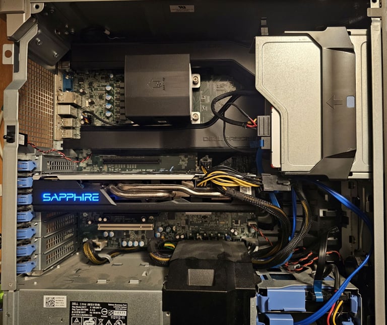 Dell Precision T5810 PC/Workstation with Xeon E5-2697v4 processor, 32GB RAM, 240GB SSD and 3TB HDD.